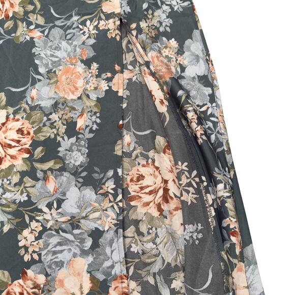 NWOT Petal & Pup Marea Floral Tie Back Satin Midi Dress size 10 - Picture 8 of 11